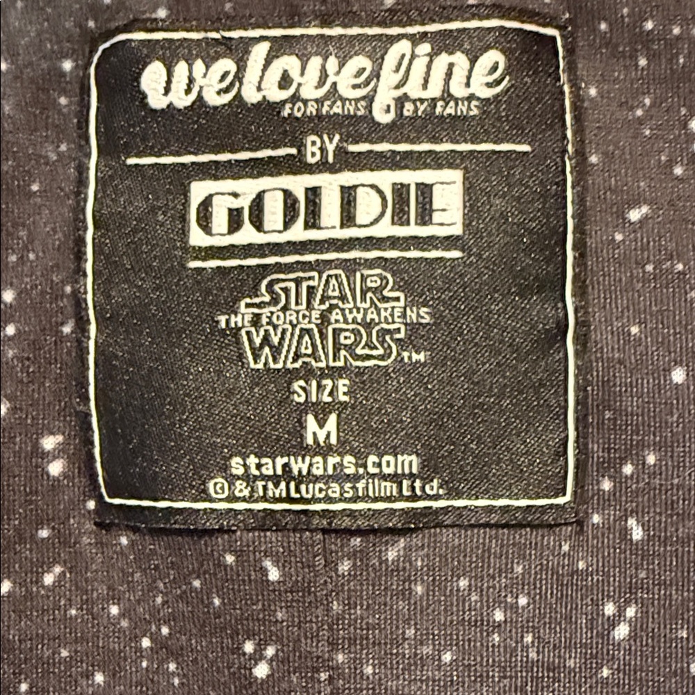 Star Wars Black Cosmic Spaceship Cape - Picture 2 of 6